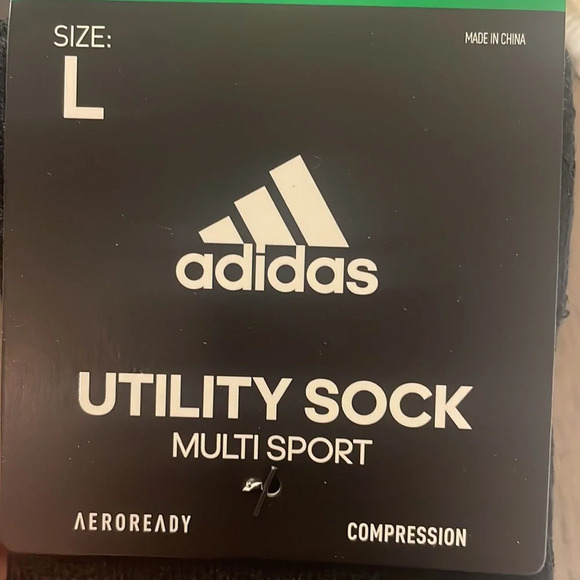 Adidas Utility Socks Large - Picture 2 of 3